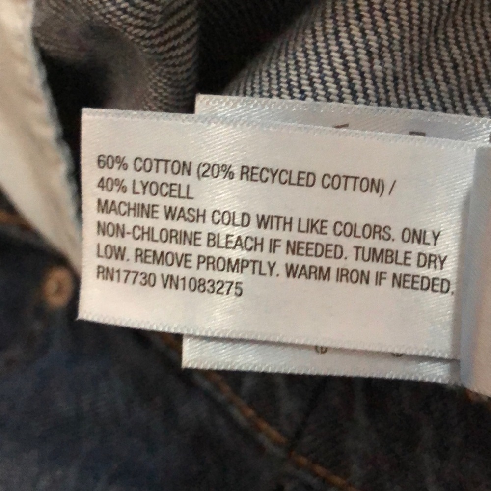 Universal Thread High Rise Two Way Denim Trousers - Picture 7 of 9